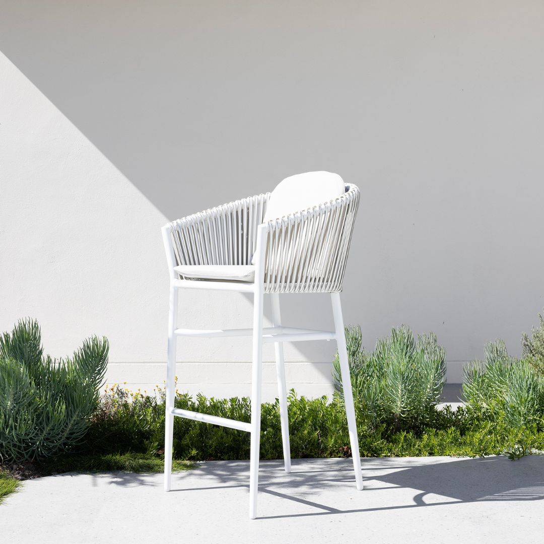 Artemis Bar Chair - Peapod Weave