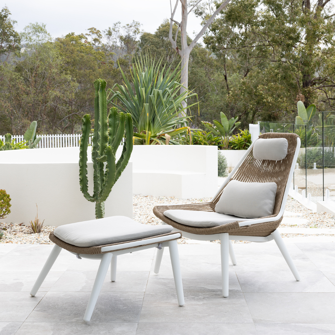 ARONA CHAIR & OTTOMAN