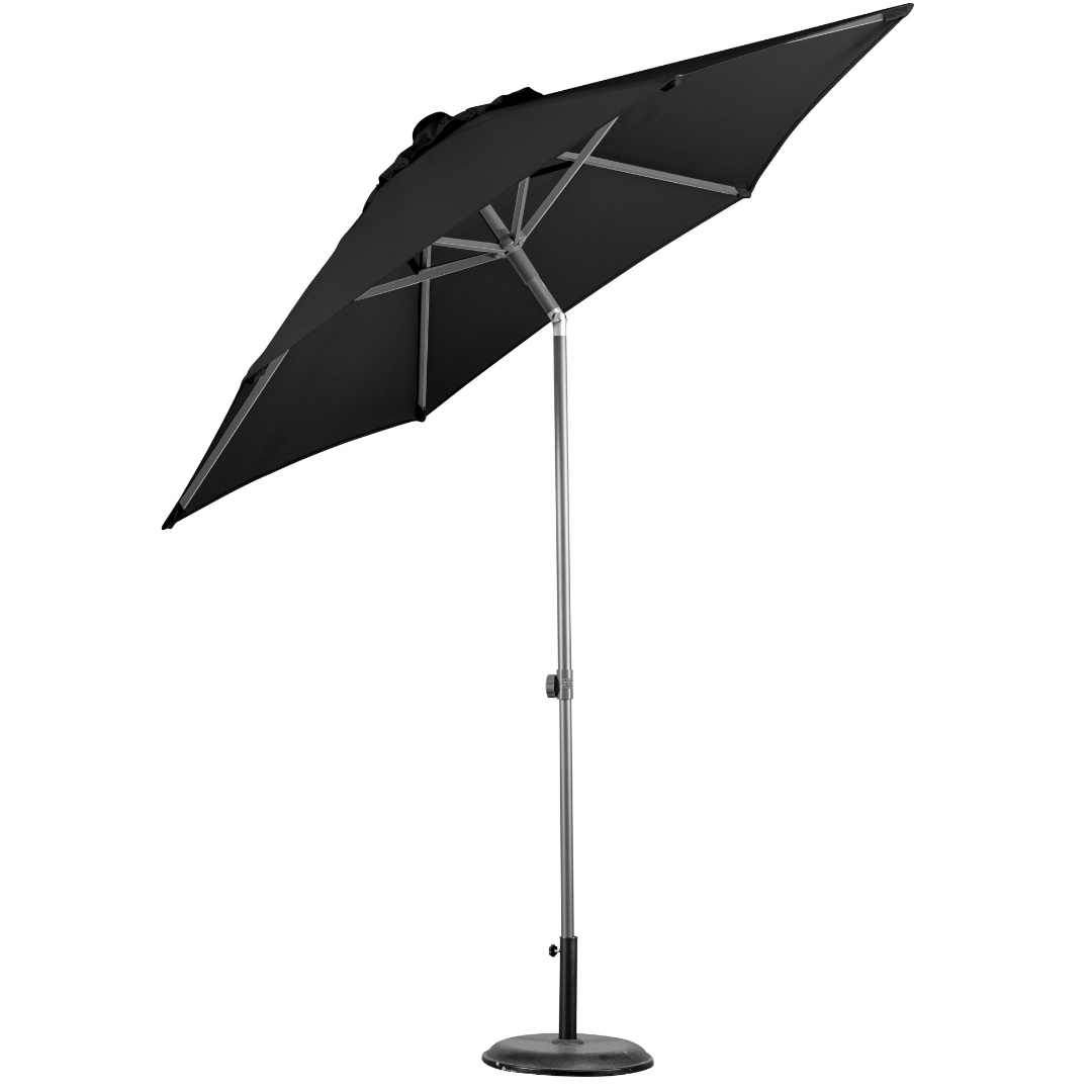 SHELTA - Rhodes 250 MARKET Umbrella - BLACK