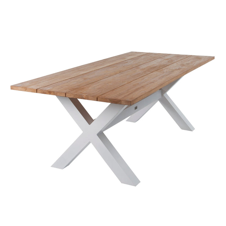 Bellona Table, Bench & Doga Chair 7pce Setting