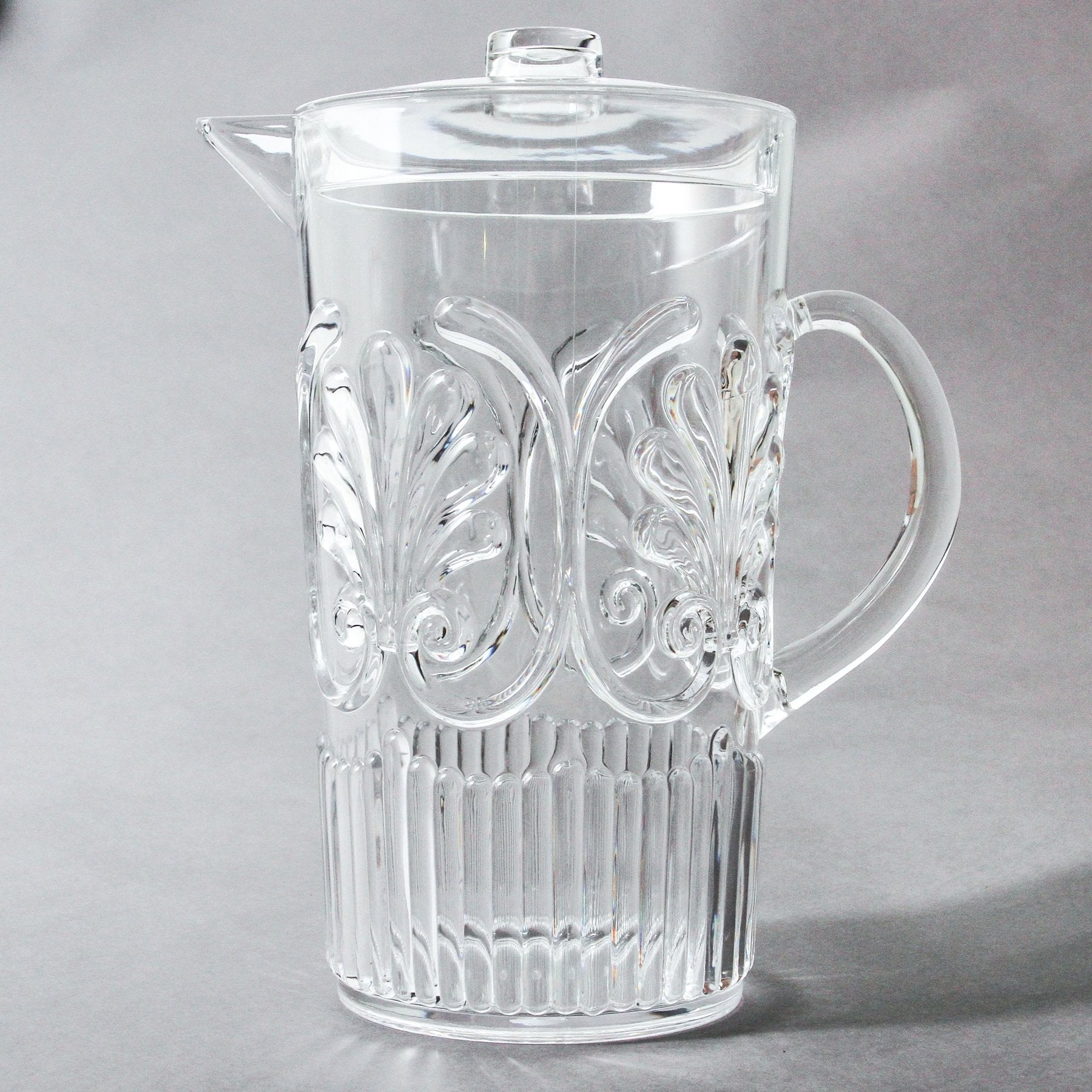 Buy ACRYLIC JUG SCALLOP DESIGN CLEAR Shop Online