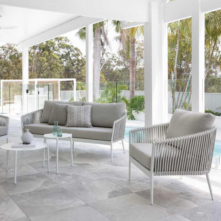 Artemis 5 pce Lounge - Peapod Weave White
