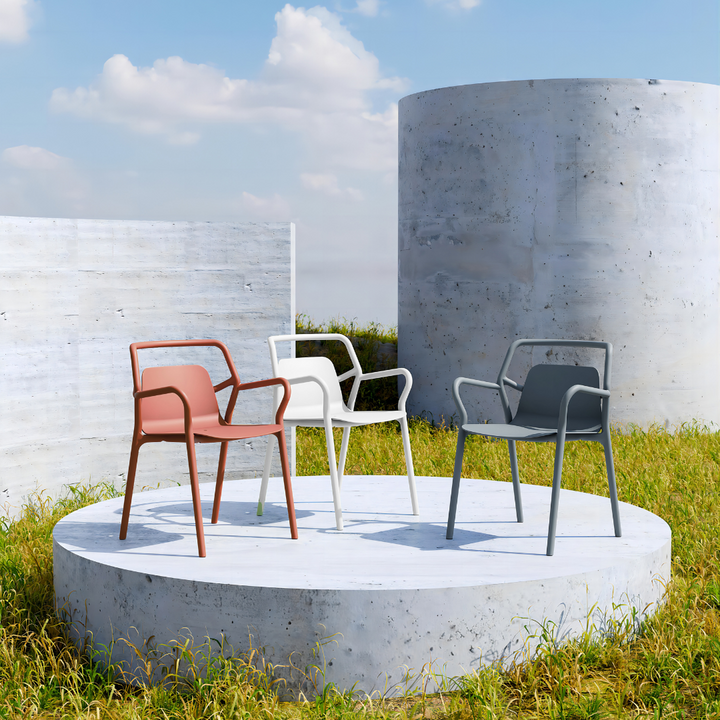MILA DINING CHAIR - OCEAN GREY