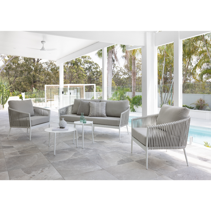 Artemis 5 pce Lounge - Peapod Weave White