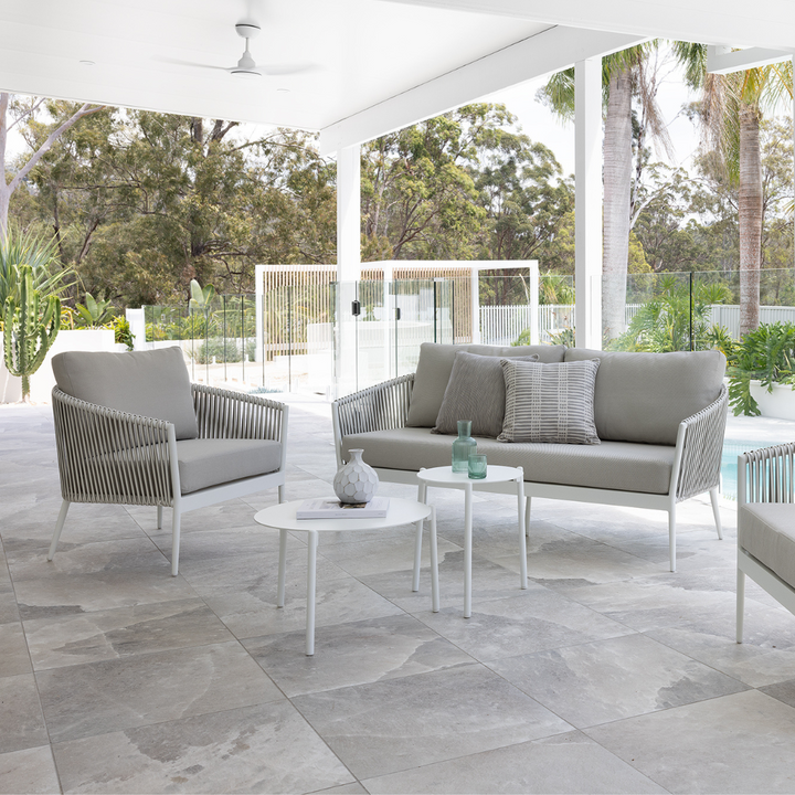 Artemis 5 pce Lounge - Peapod Weave White