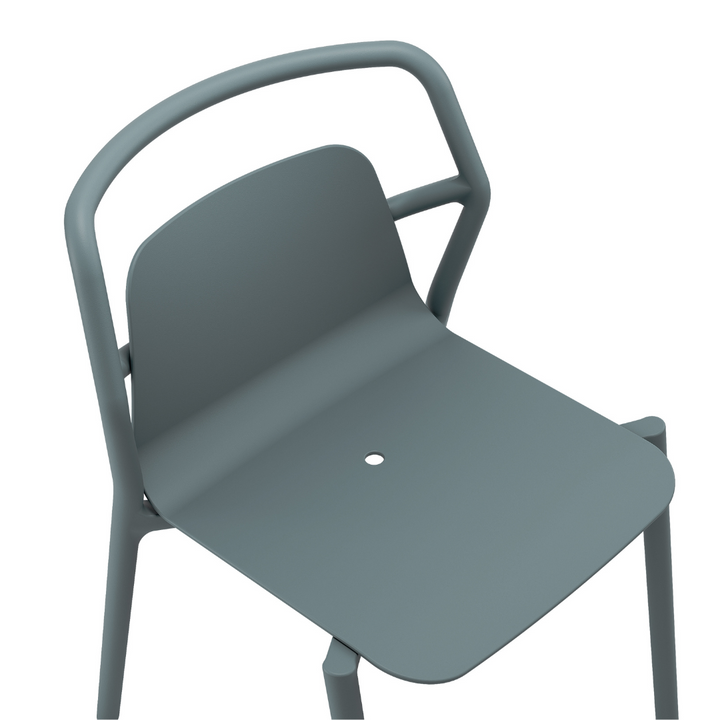 MIA DINING CHAIR - OCEAN GREY