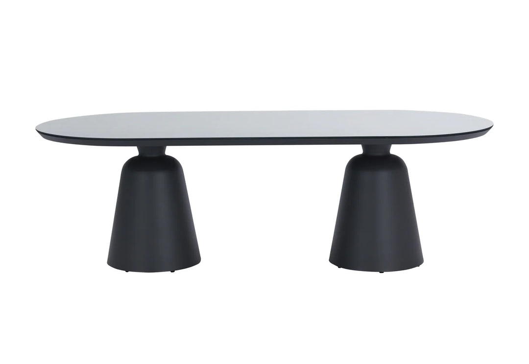 Ponte Dining Table - Charcoal