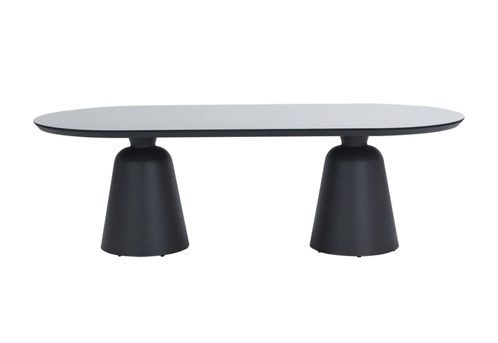 Ponte Dining Table - Charcoal