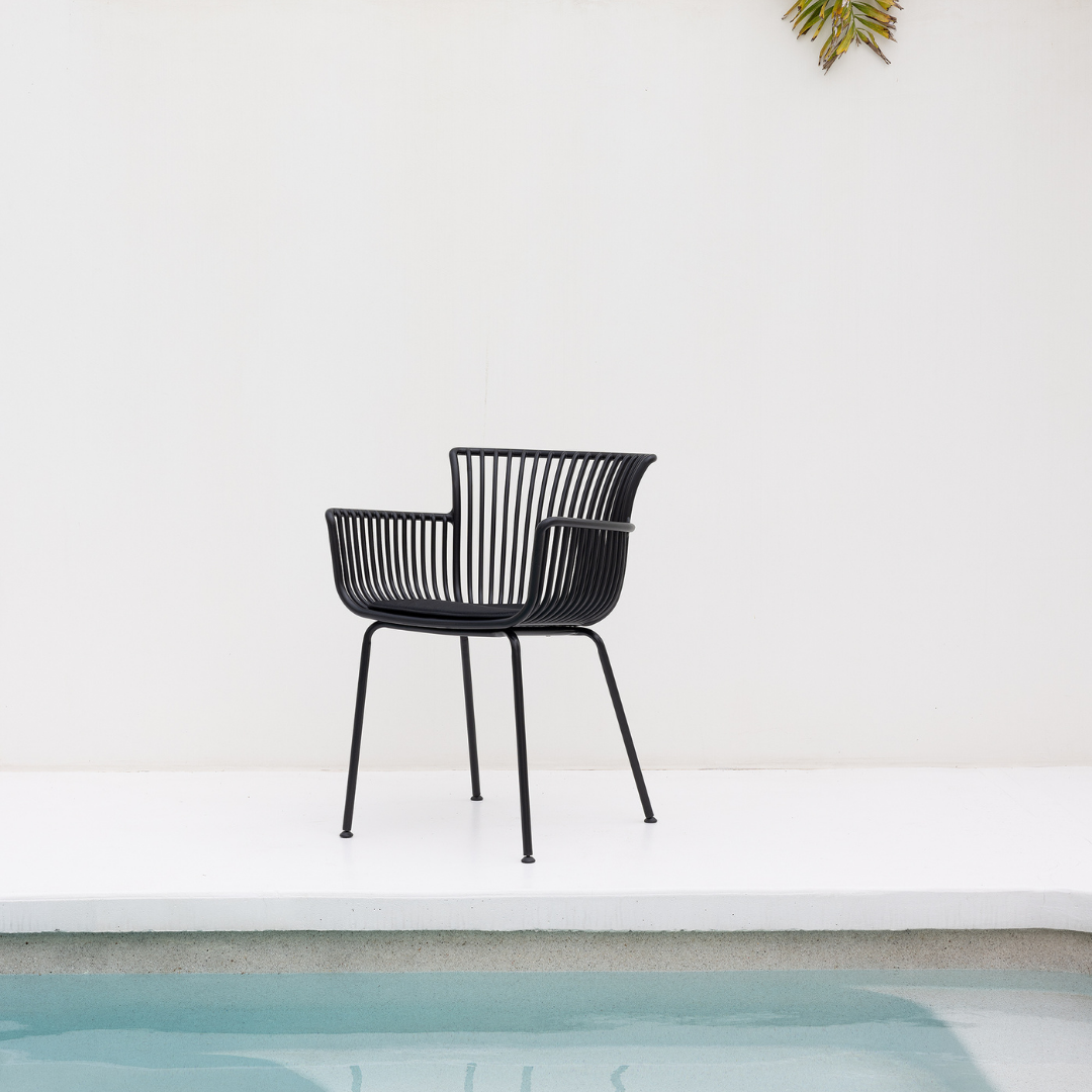 Brooklyn & Allegra Outdoor Dining Setting - 9PCE
