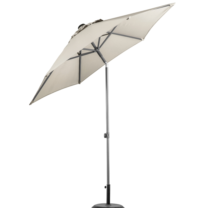 SHELTA - Rhodes 250 MARKET Umbrella - FRENCH GREY