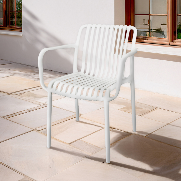 VOYAGE ARM CHAIR - WHITE