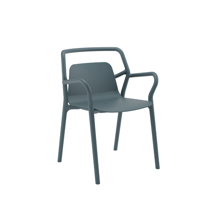MILA DINING CHAIR - OCEAN GREY