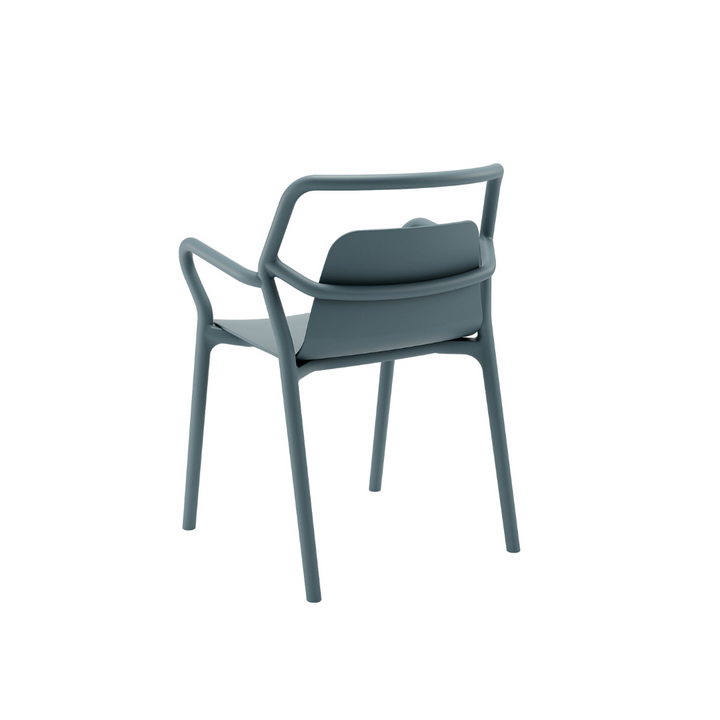 MILA DINING CHAIR - OCEAN GREY