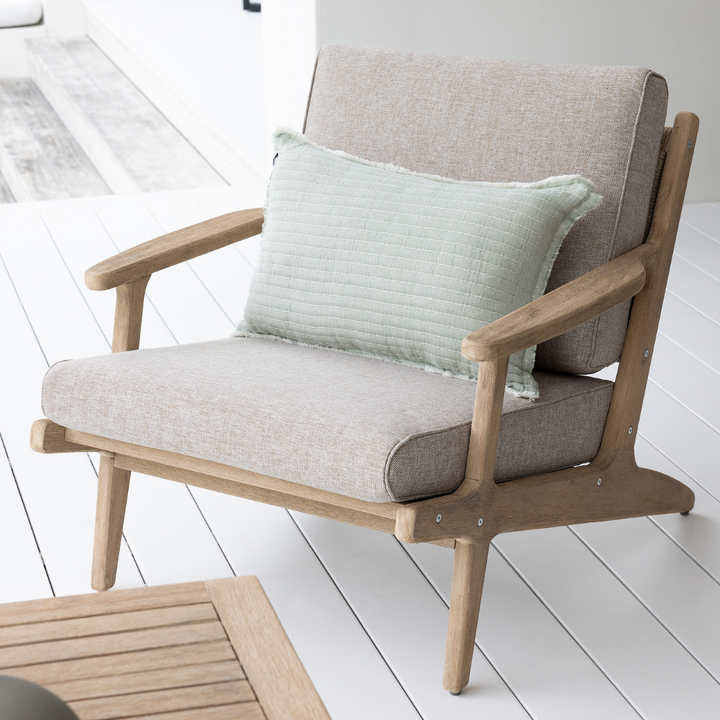 Rustic Occasional Setting - Chair& Ottoman