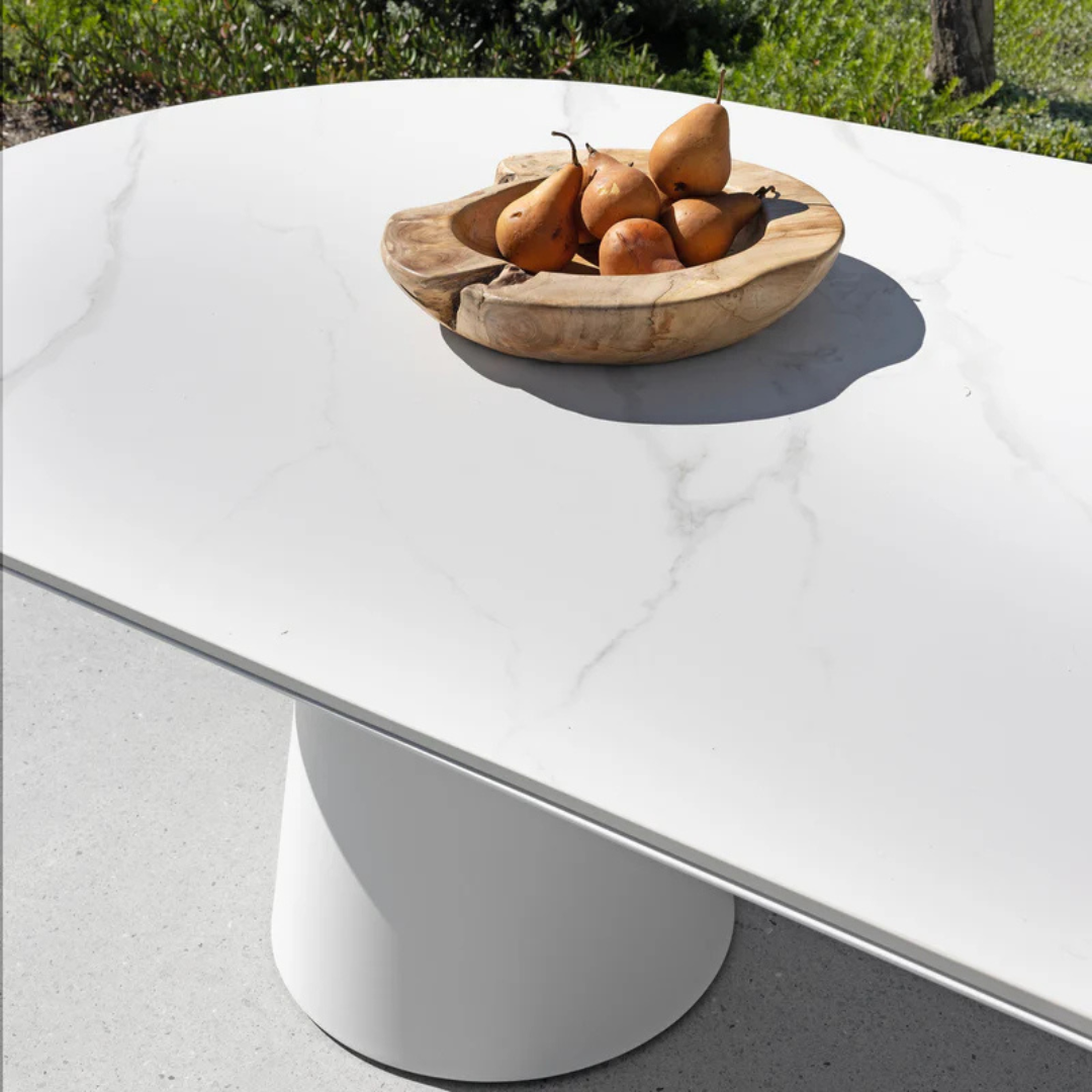 ARTEMIS OUTDOOR CHAIR & PONTE OUTDOOR TABLE SETTING - 9PCE