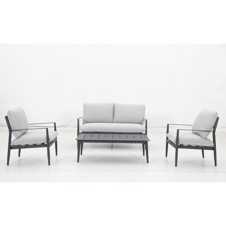 FRENCH 4 PCE LOUNGE SETTING