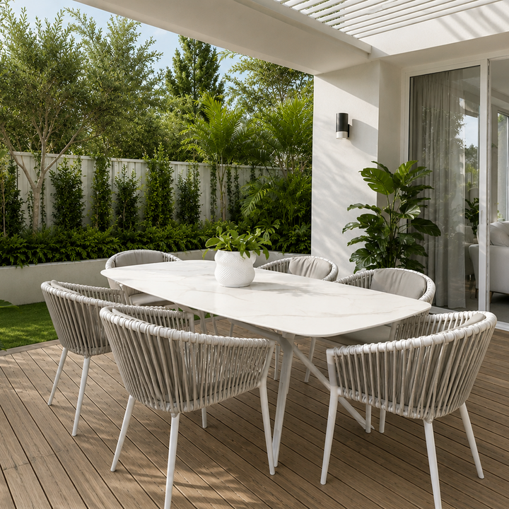 Artemis & Amalfi Dining Setting - 7 pce