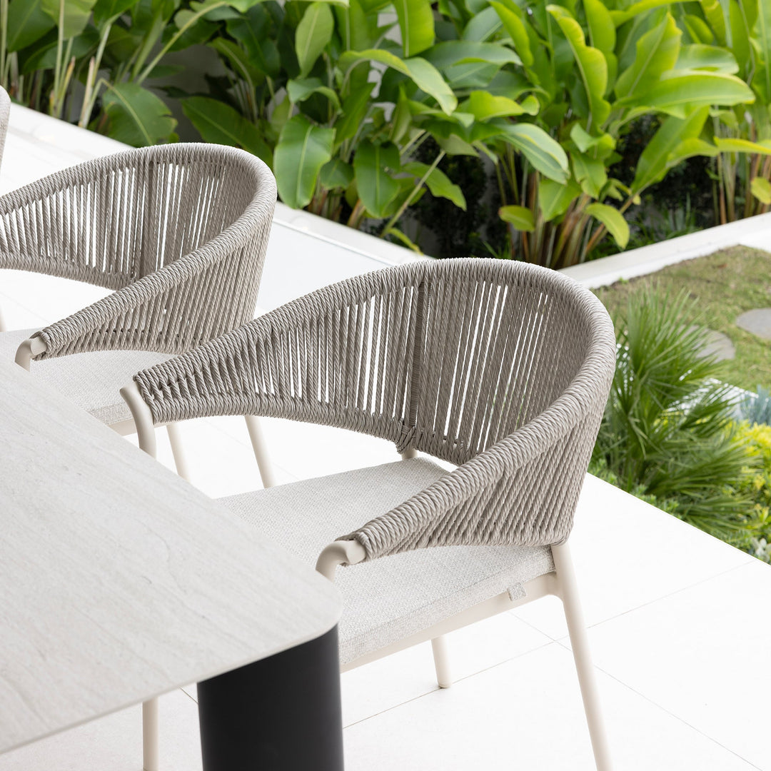 Celia Dining Chair - Ivory | Dove