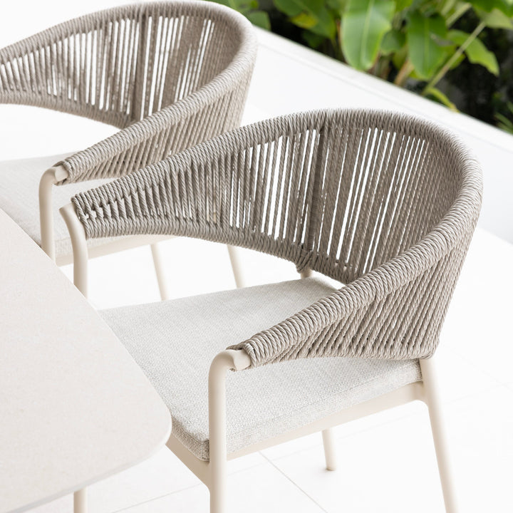 Celia Dining Chair - Ivory | Dove