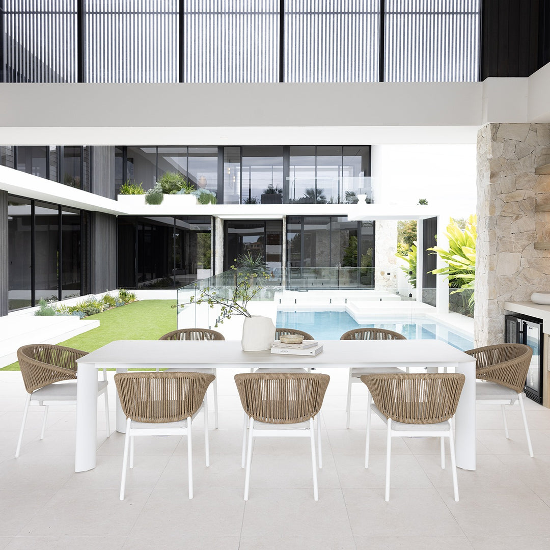 Rhonda Dining Table - White