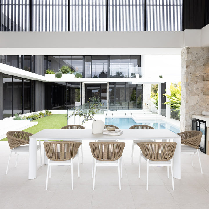 Rhonda Dining Table - White