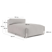 WHITNEE SOFA CHAISE LOUNGE