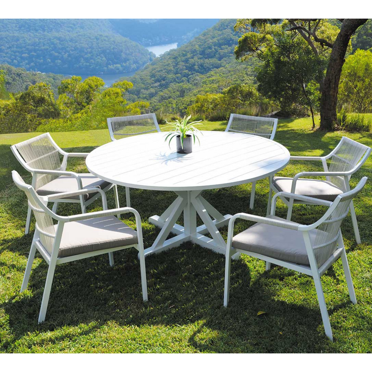 Sunset & Bridgeport 7pce Dining Setting