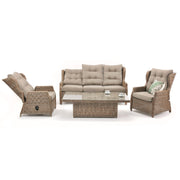 Barcelona Reclining Lounge Setting