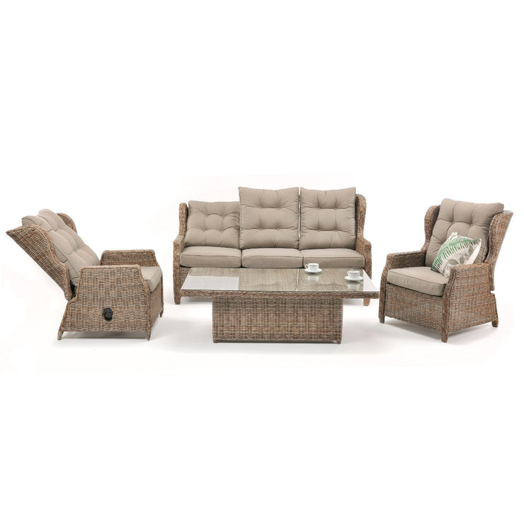 Barcelona Reclining Lounge Setting