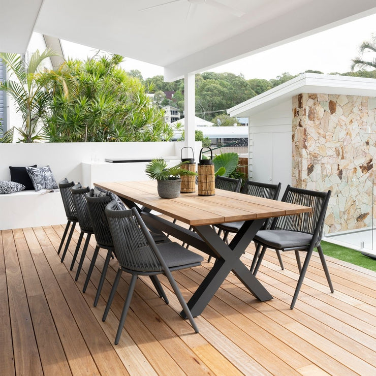 9pce Salsa Chair & Bellona Table Setting
