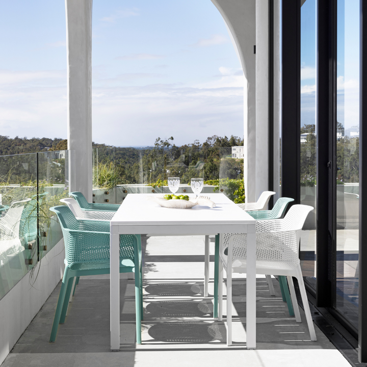 Rio Table & Net Chair - 7 pce Setting