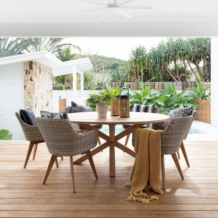 7pce Colorado & Almere Table Dining Setting