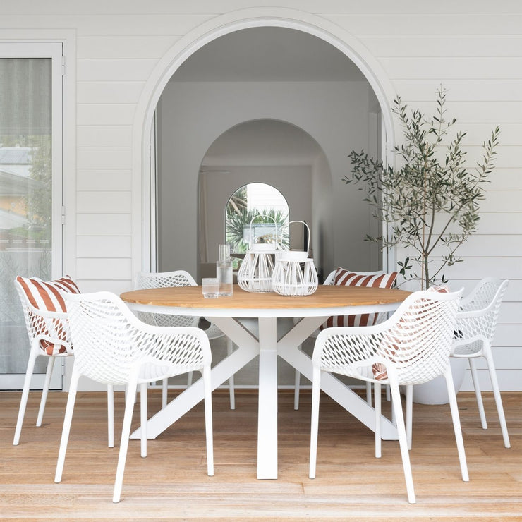 7pce Air XL Chair & Lancaster Table setting