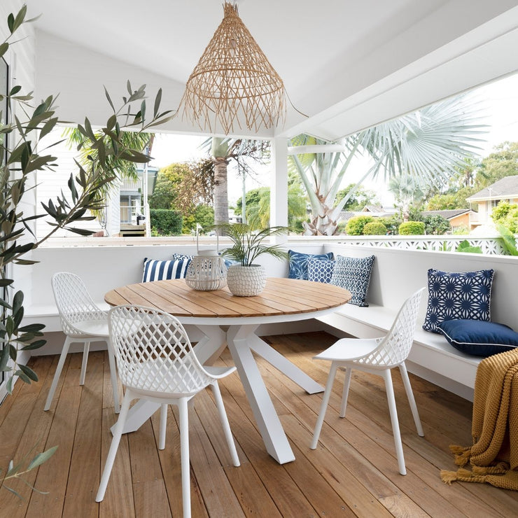 7pce Coco Chair & Lancaster Table setting