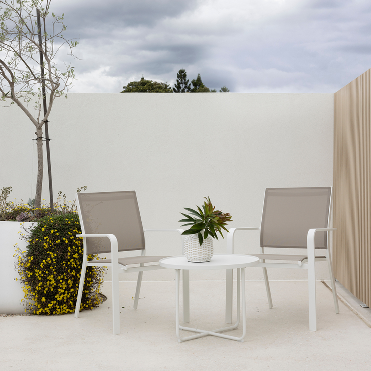Mons 3pce Setting - White