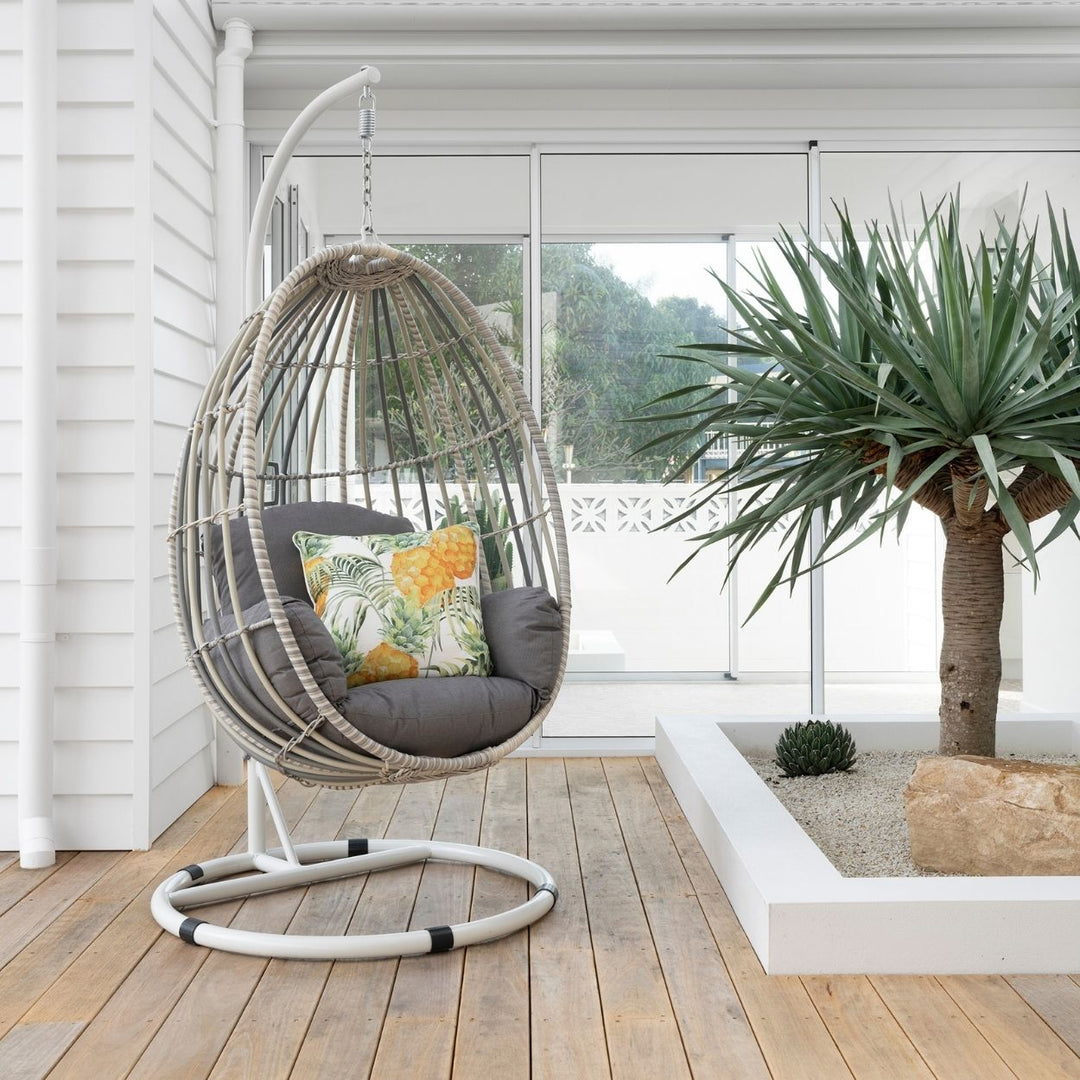 Daydream Hanging Egg Chair - Zen White