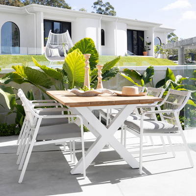 Sunset & Bellona 7pce Dining Setting