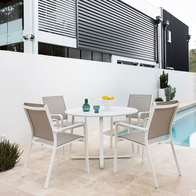 Mons 5pce Setting - White