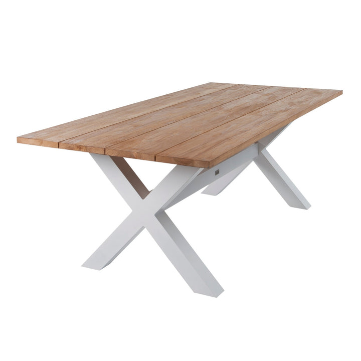 Bellona Table, Bench & Net Chair 5pce Setting