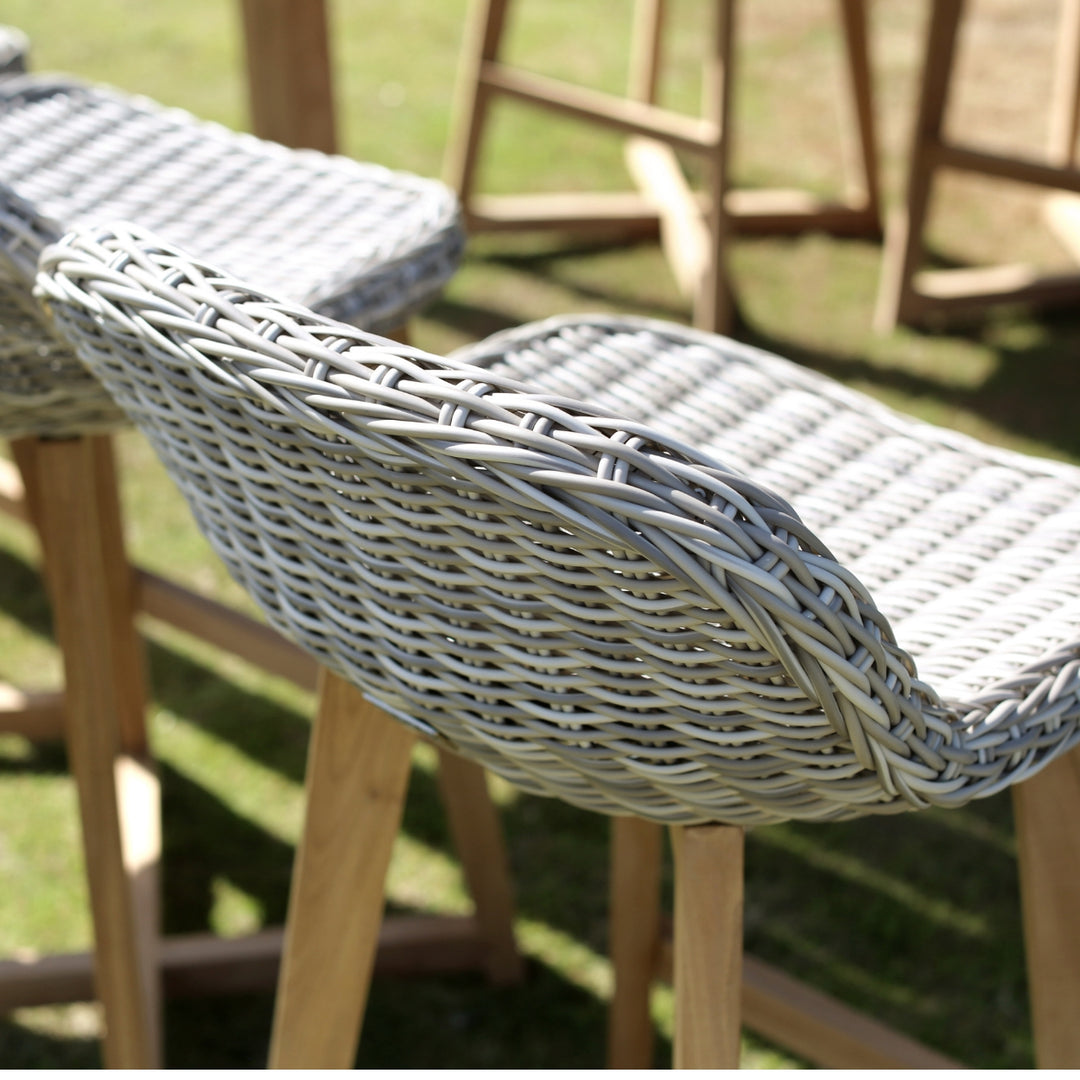 Danske Wicker Bar Chair