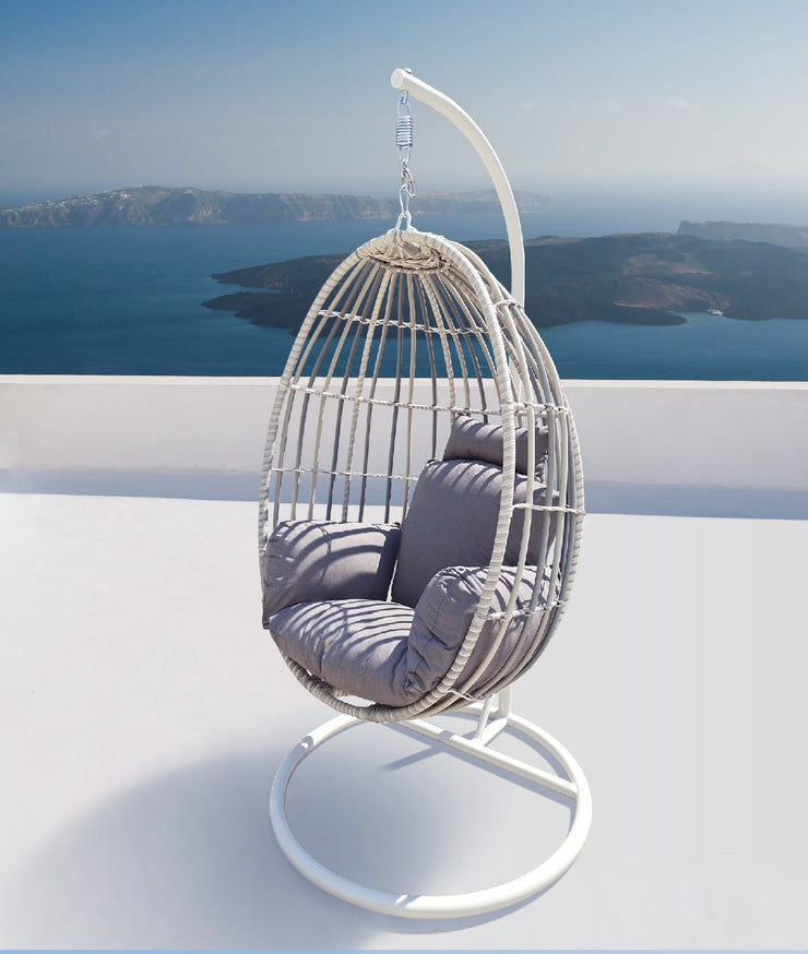 Daydream Hanging Egg Chair - Zen White