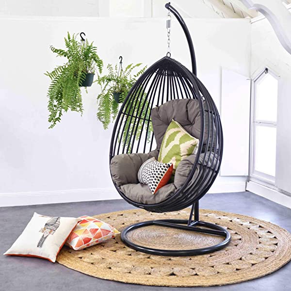 Byron Hanging Chair - Black