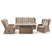 Barcelona Reclining Lounge Setting