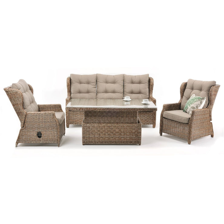 Barcelona Reclining Lounge Setting