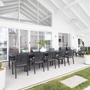 Congo Extension Table & Mondo Dining Setting