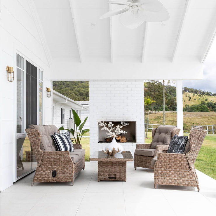Barcelona Reclining Lounge Setting