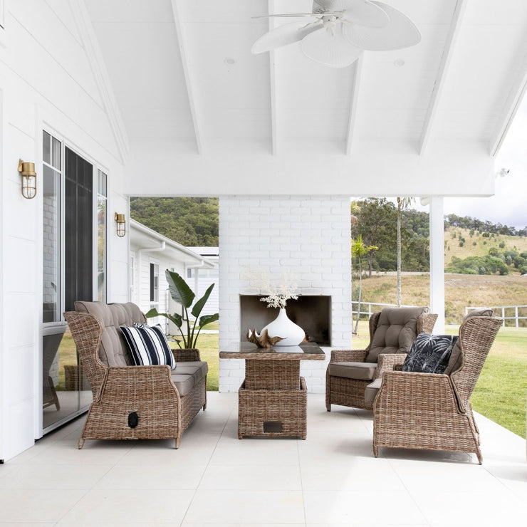 Barcelona Reclining Lounge Setting