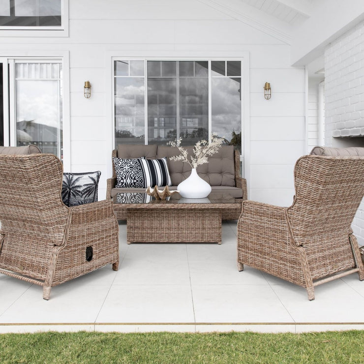 Barcelona Reclining Lounge Setting