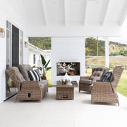 Barcelona Reclining Lounge Setting
