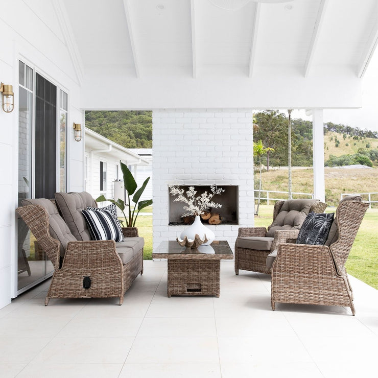 Barcelona Reclining Lounge Setting
